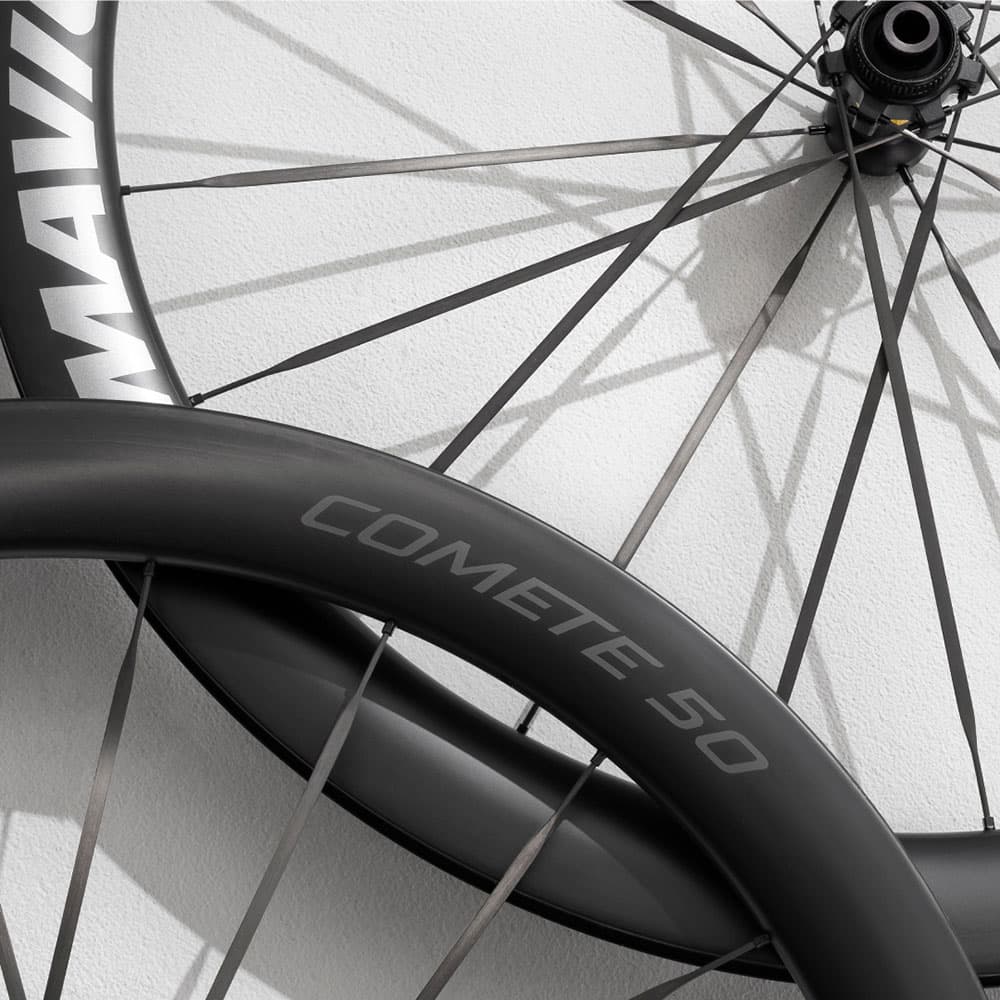 Mavic Comete 50 Ceramic Disc Wheels — detail view 7