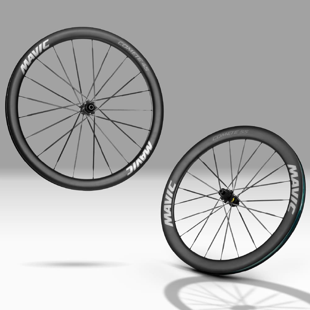 Mavic Comete 45/55 Ceramic Disc Wheels — detail view 6