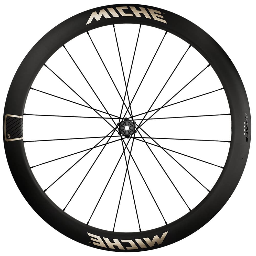 Miche Graff Aero 48 Tubeless Disc Wheels — detail view 3