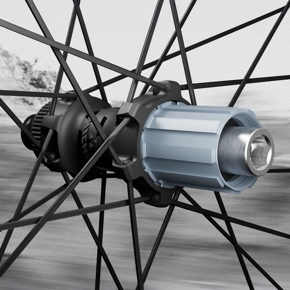Miche Graff Aero 48 Tubeless Disc Wheels — detail view 4