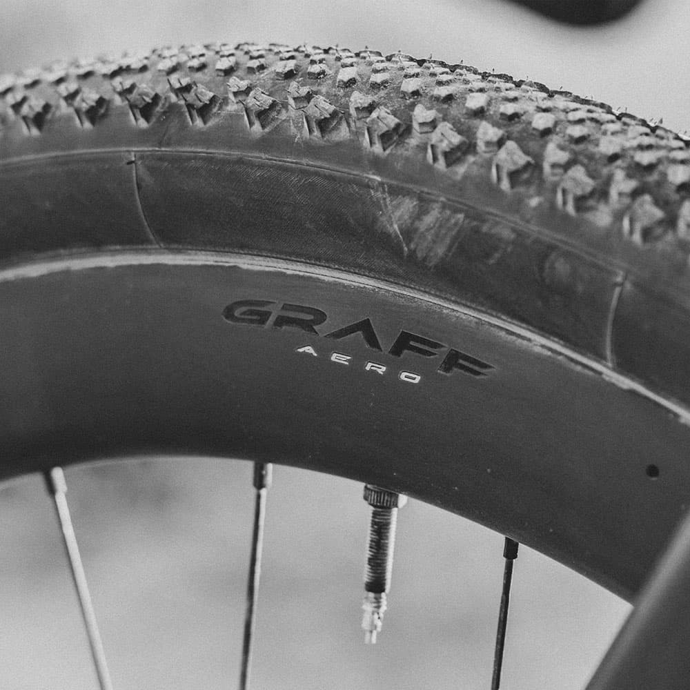 Miche Graff Aero 48 Tubeless Disc Wheels — detail view 5