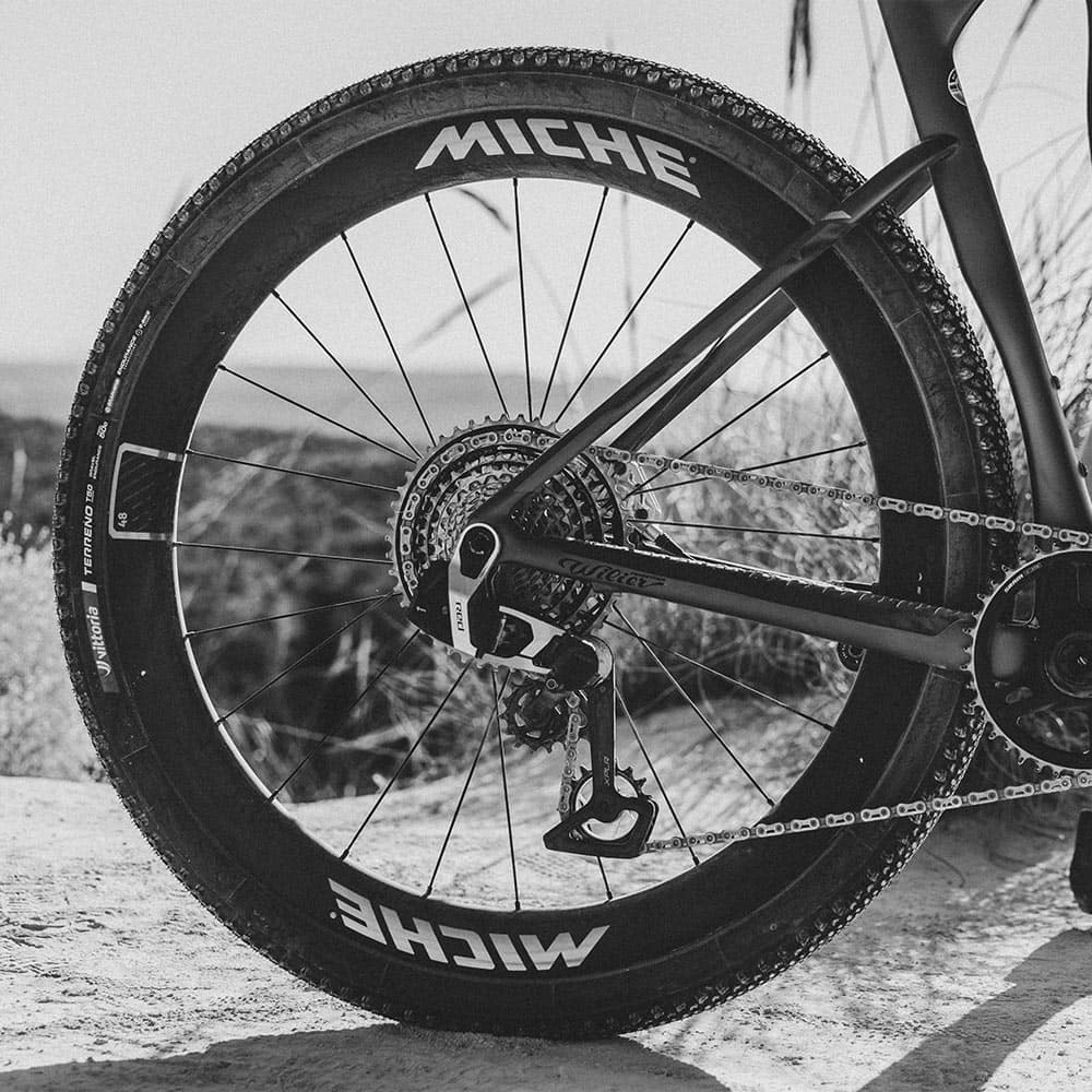 Miche Graff Aero 48 Tubeless Disc Wheels — detail view 7