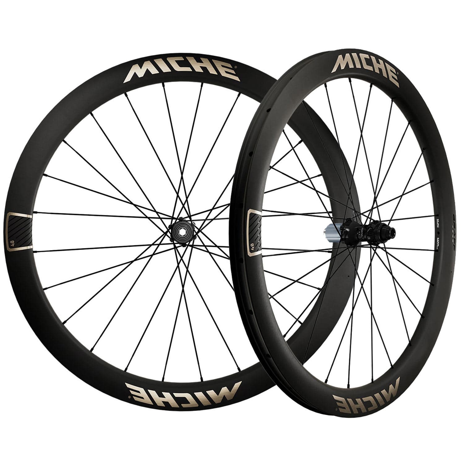 Miche Graff Aero 48 Tubeless Disc Wheels — detail view 8