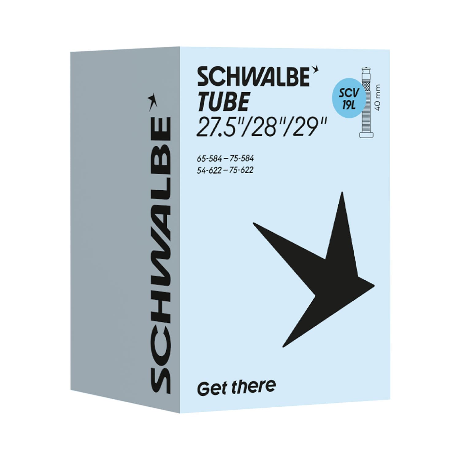 Schwalbe Scv19 27.5 /28/29 " Clik Valve Tubes — product photo