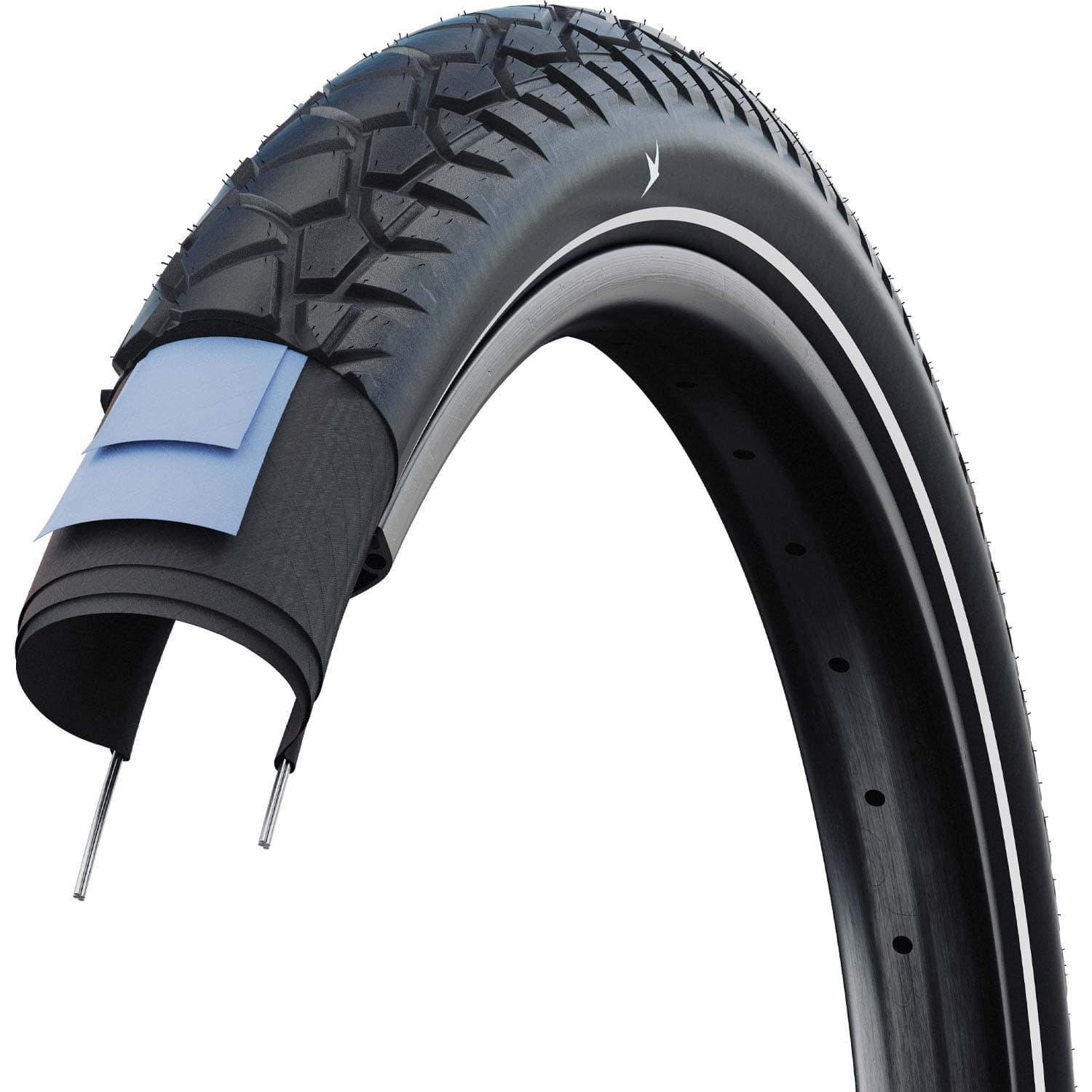 Schwalbe Hybrid Al Grounder Raceguard — detail view 2