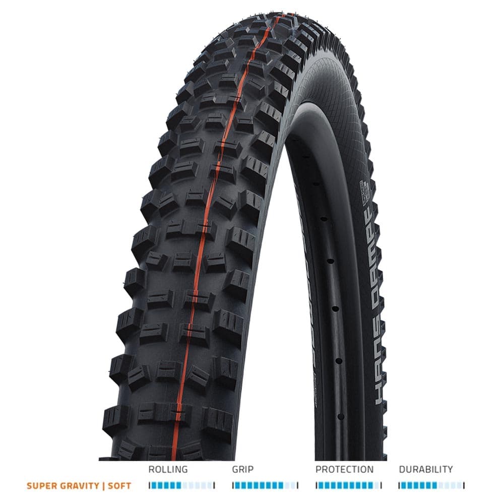 Schwalbe Hans Dampf Addix Super Gravity Soft Folding Tle — detail view 3