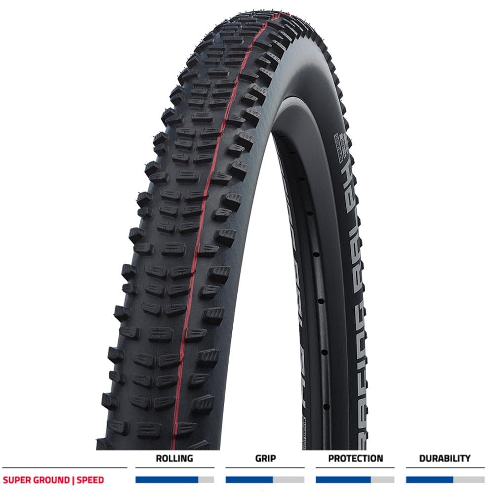 Schwalbe Racing Ralph Evo Super Ground Folding Tle — detail view 3