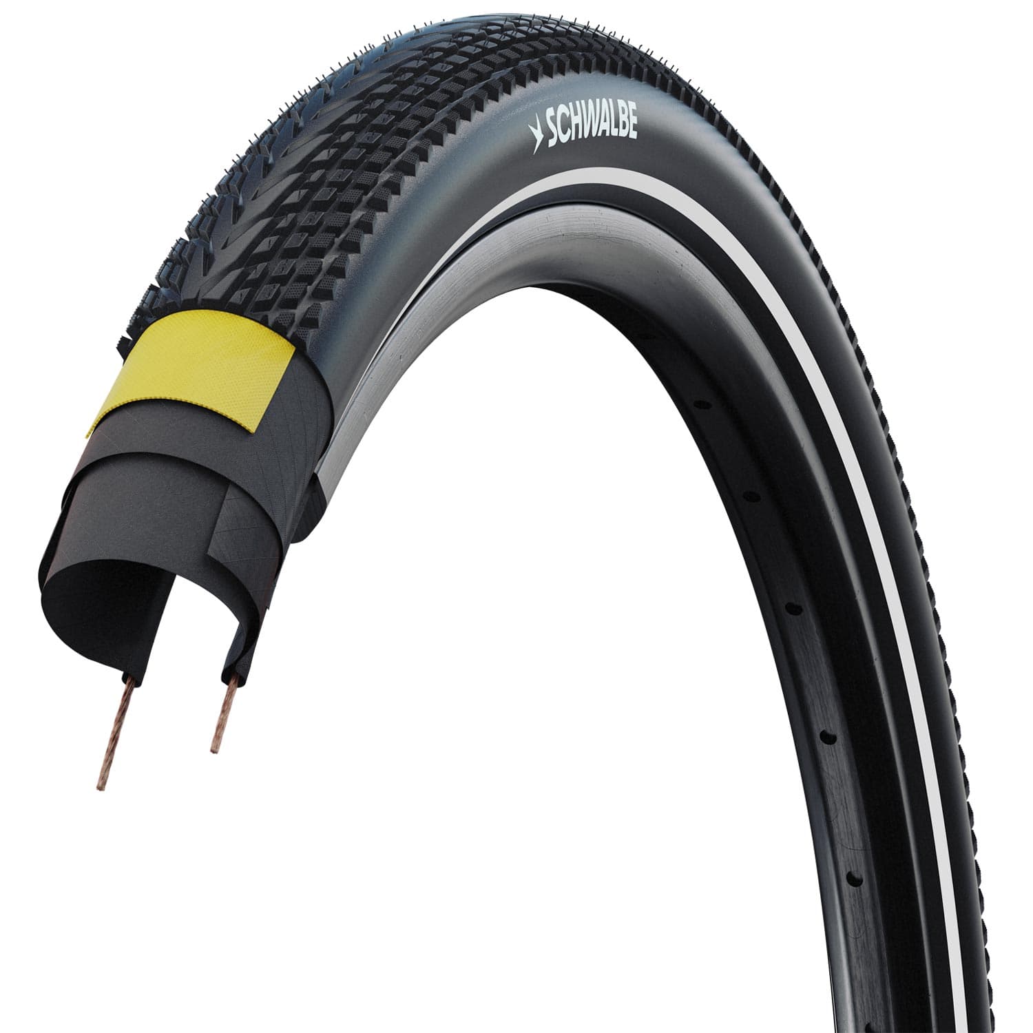 Schwalbe Marathon Almotion Pro V-Guard Folding Tlr — detail view 4