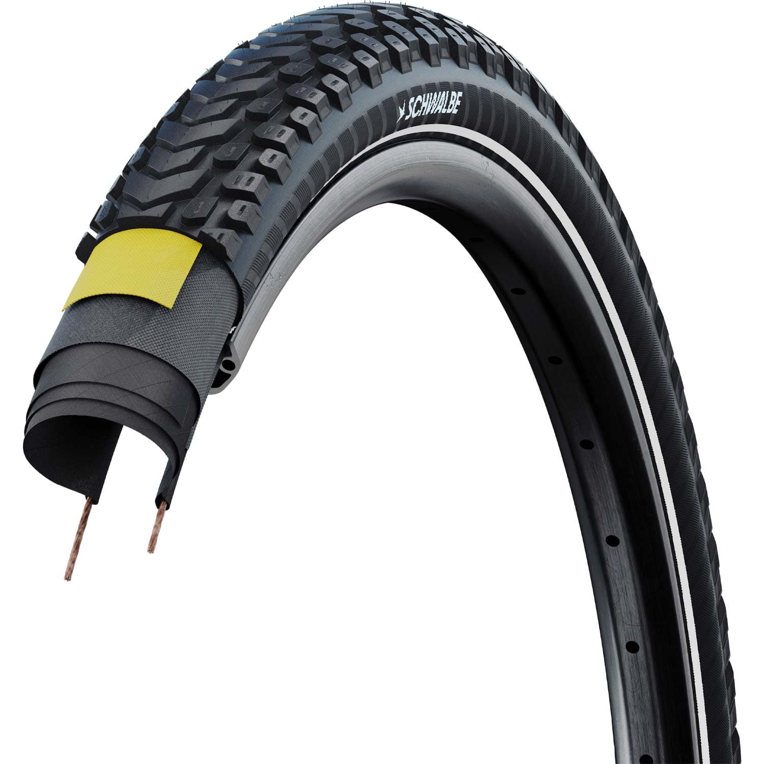 Schwalbe Marathon Mondial Pro V-Guard Folding Tlr — detail view 2