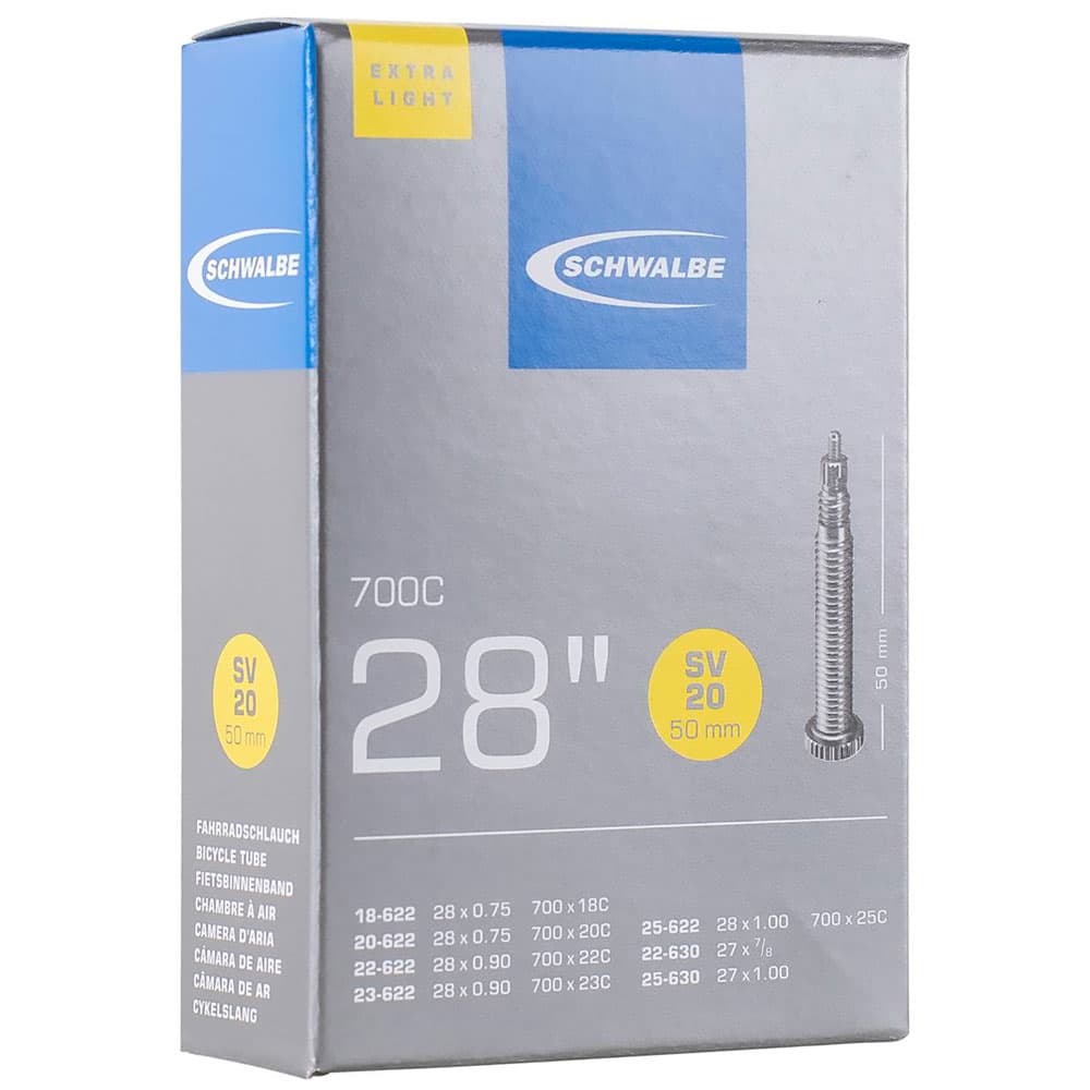 Schwalbe Sv20 Extra Light 700c Tubes — detail view 4