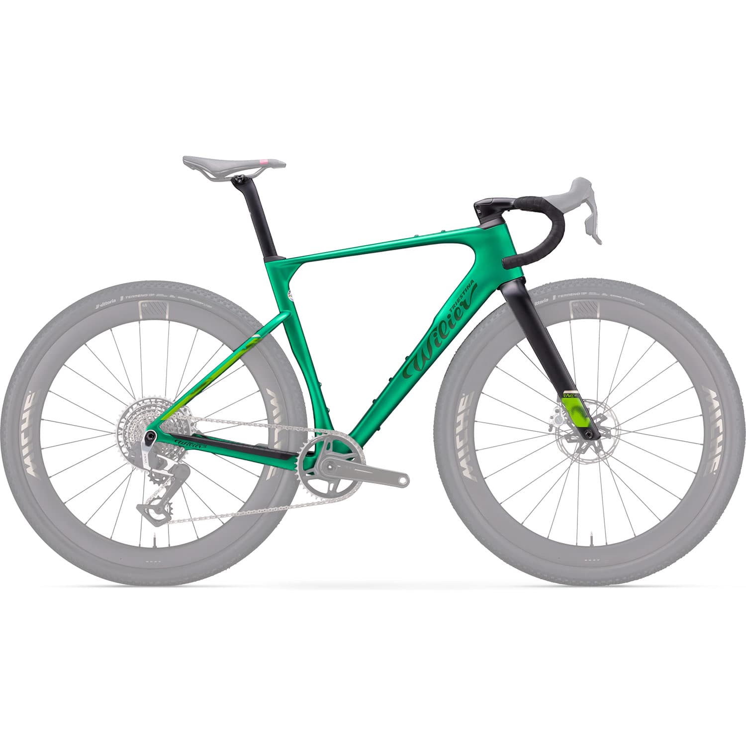 Rave Slr Id2 Pixel Green Frameset With F-Bar thumbnail 8