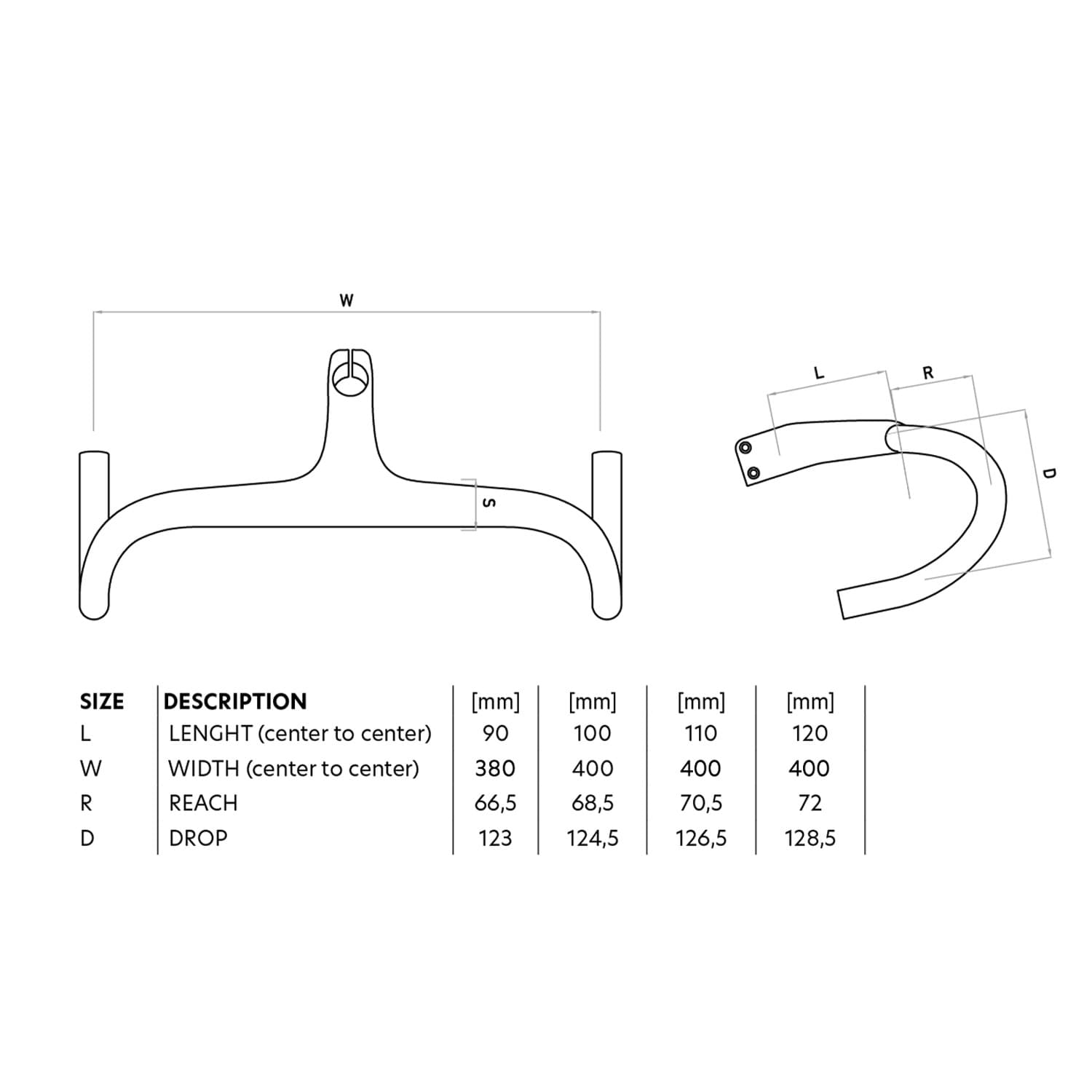 Wilier Z-Bar Integrated Handlebar — detail view 2