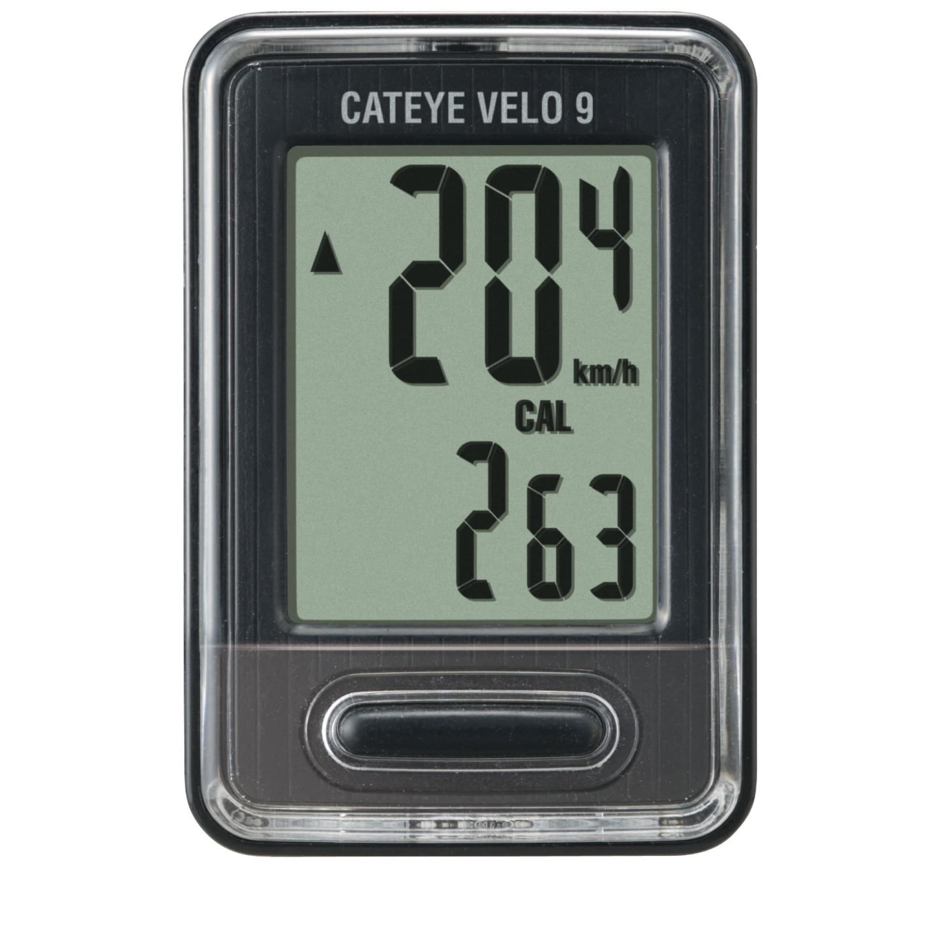 Cateye Velo 9 Wired Cycle Computer — product photo