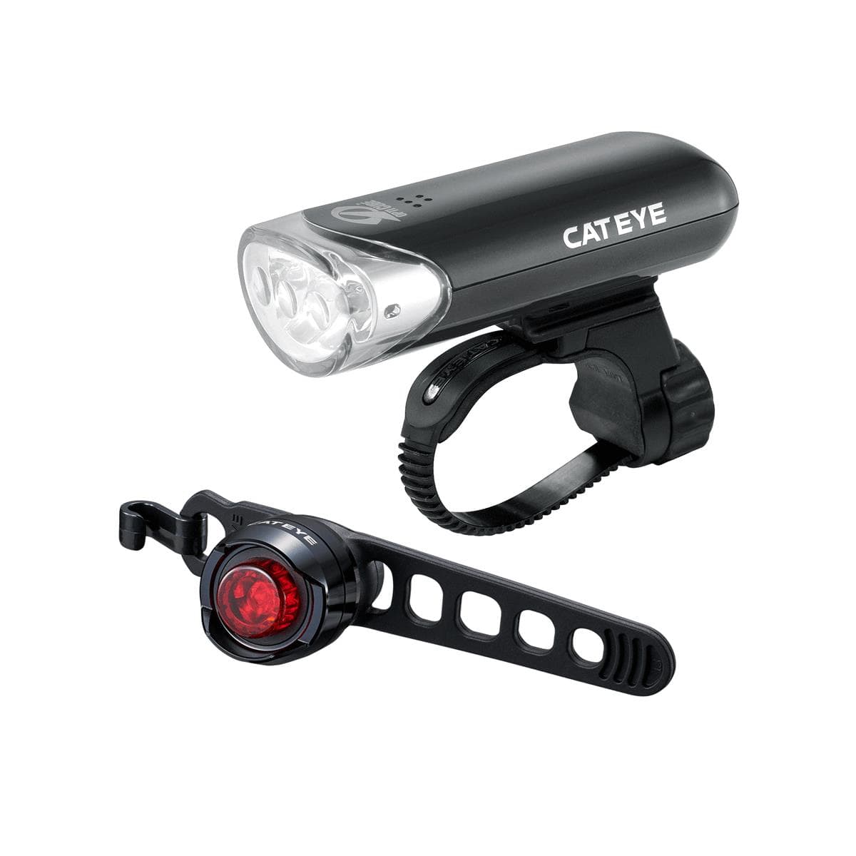 Cateye EL-135 & Orb Front & Rear Light Set — product photo