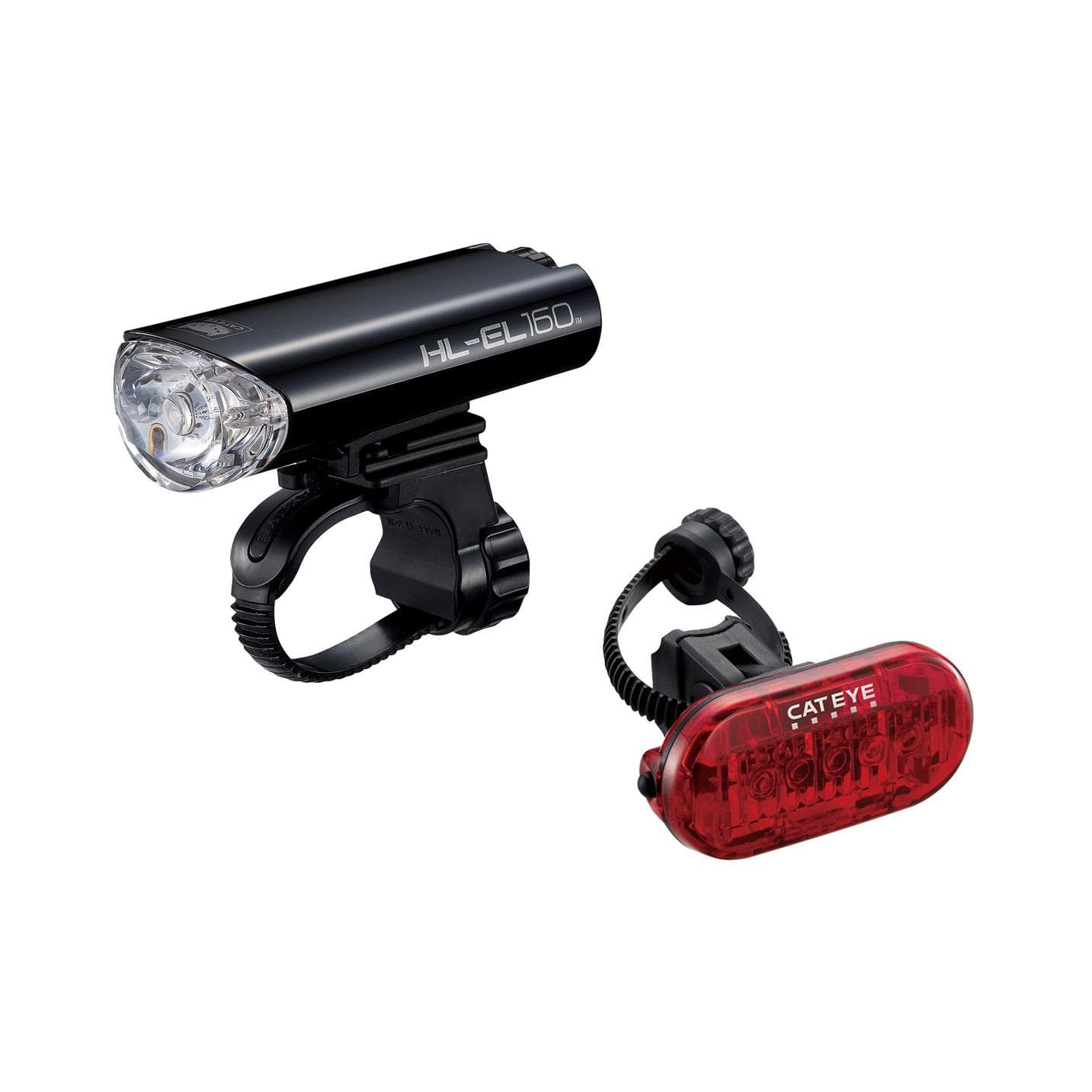 Cateye EL-160 / Omni 5 Bike Light Set — product photo