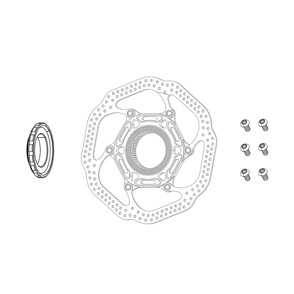 Sram Avid Spare - Rotor Spare Parts Rotor Bolt Kit (Qty 6) — product photo