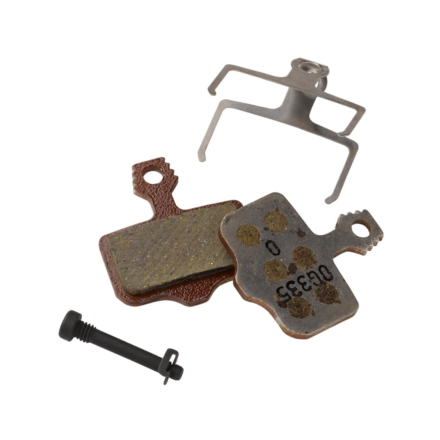 Sram Disc Brake Pads - Small Organic/Aluminum (Quiet/Light) - 2 Piece Road/Elixir/DB/Level B1 (2020+) — product photo