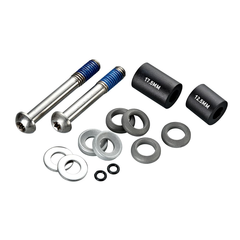 Sram Avid Post Spacer Set XX - 20 S - Front 180/Rear 160 - CPS (Inc. Ti Caliper Mounting Bolts) — product photo