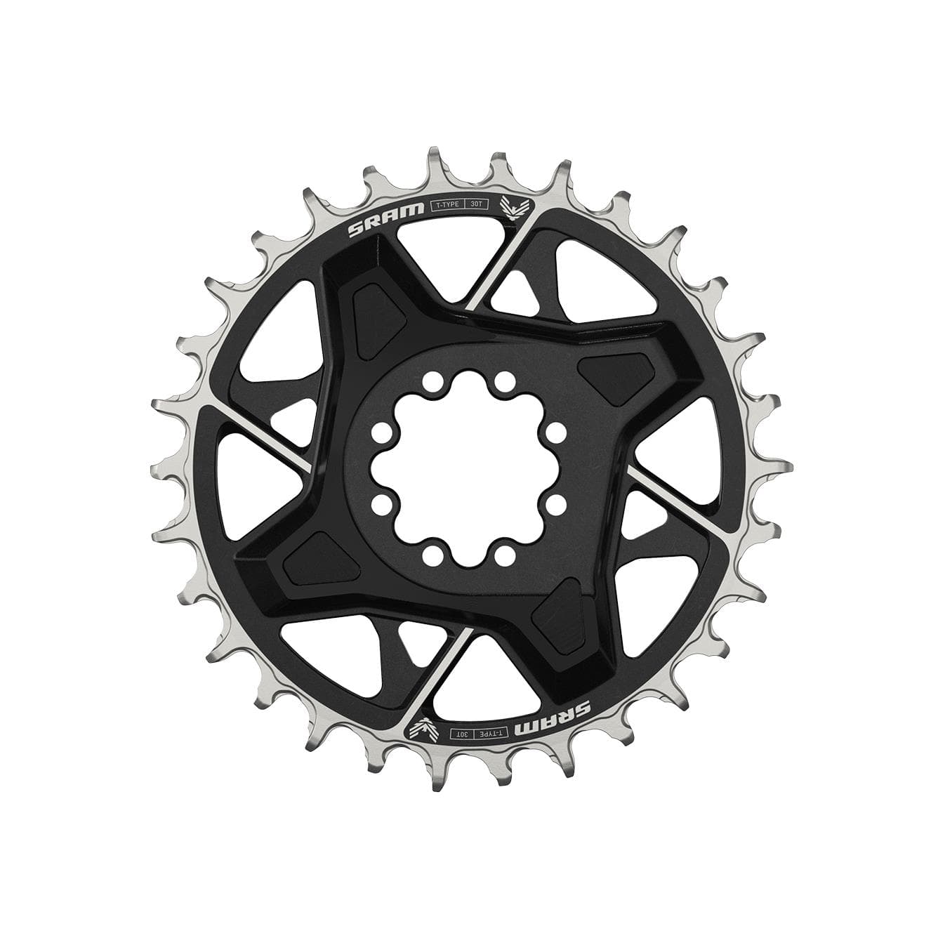Sram Chain Ring T-TYPE Direct Mount 3mm Offset Eagle (including 8 bolts) X0 D1 2023 — product photo