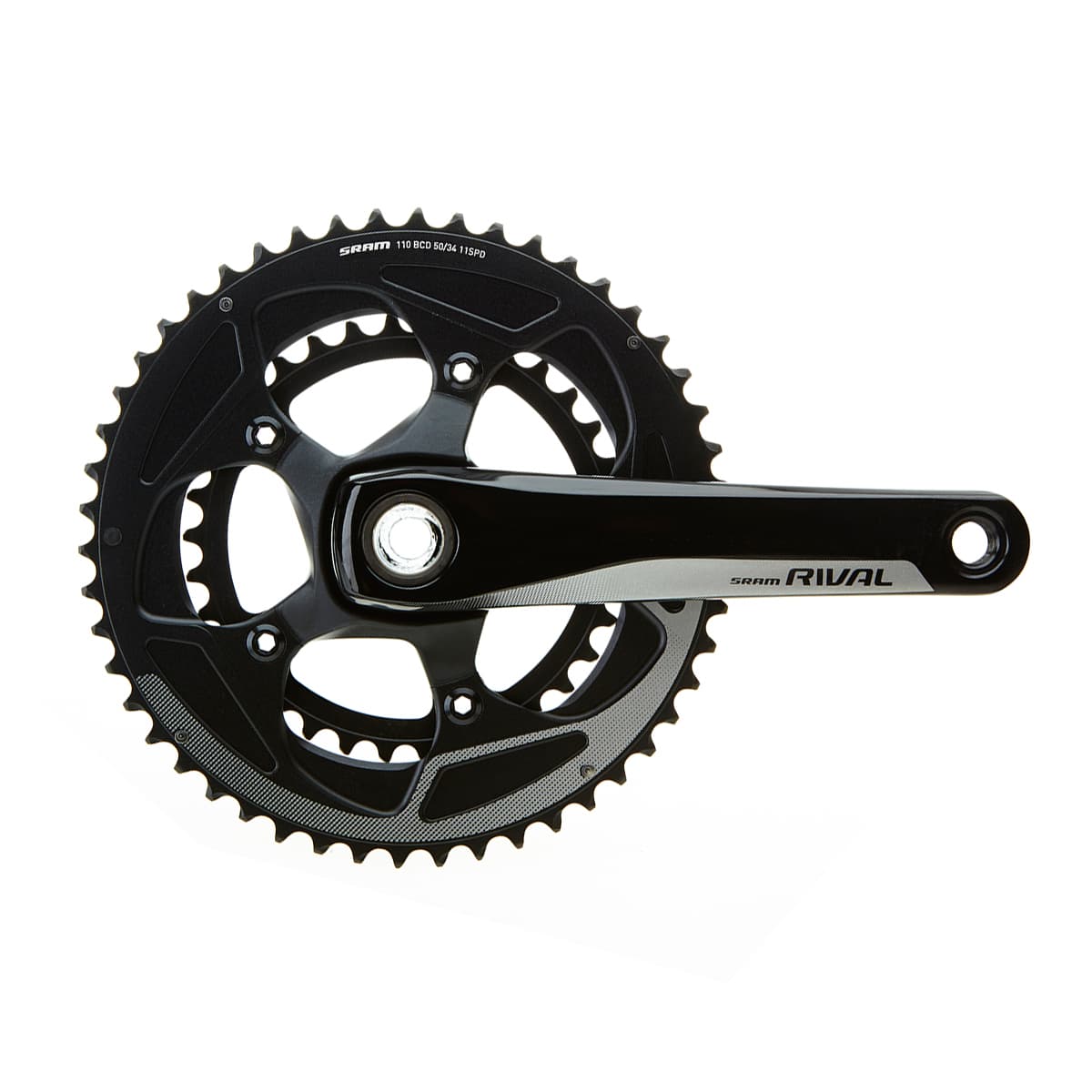 Sram Rival22 Crank Set BB30 172.5 50-34 Yaw Bearings NOT incl — product photo