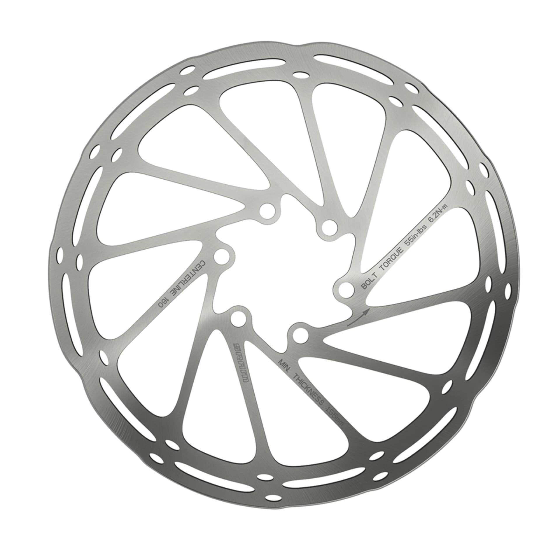 Sram Rotor Centerline (Includes Steel Rotor Bolts) Rounded 2.0mm — product photo