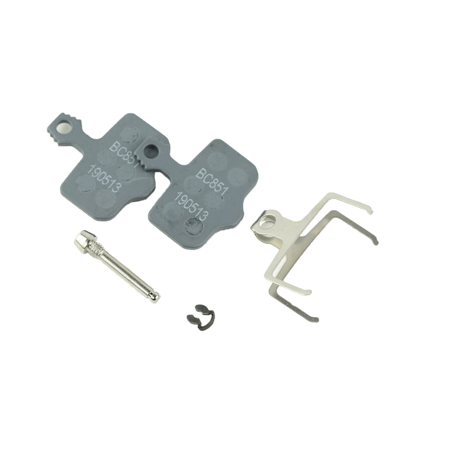 Sram Disc Brake Pads - Small Organic/Steel (Powerful) - 2 Piece Road/Elixir/DB/Level B1 (2020+) - OE MTB Pad — product photo