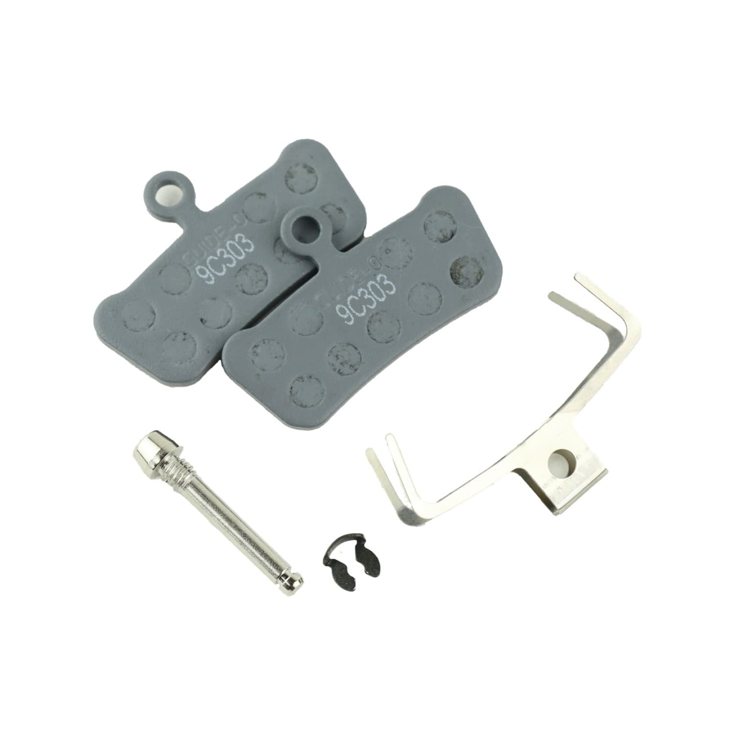 Sram Disc Brake Pads - Medium Organic/Steel (Powerful) - Trail/Guide/G2/Level 4 Piston - OE MTB Pad — product photo