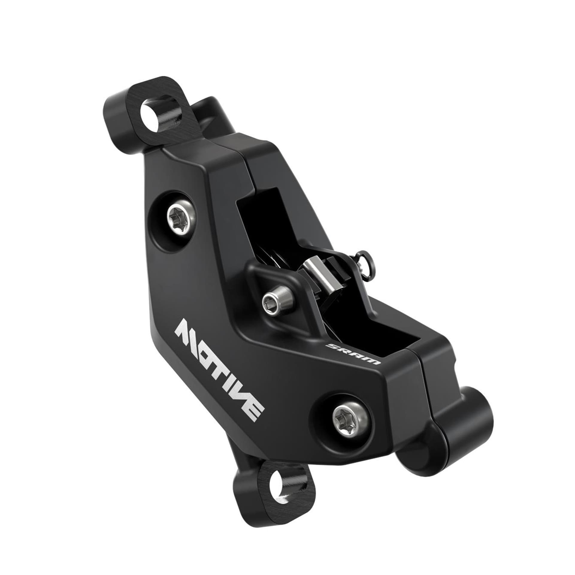 Sram Disc Brake Caliper Assembly - (Assembled, No Hose) Diffusion Black Anodized - Motive Bronze A1+ — product photo
