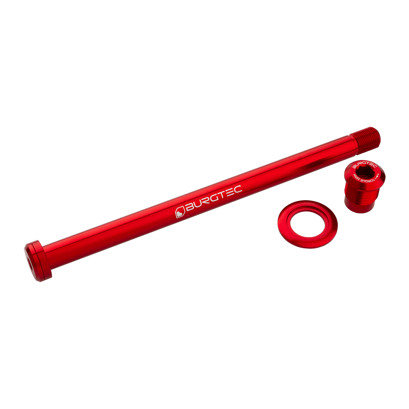 Burgtec Trek 184.5mm Rear Axle — detail view 2