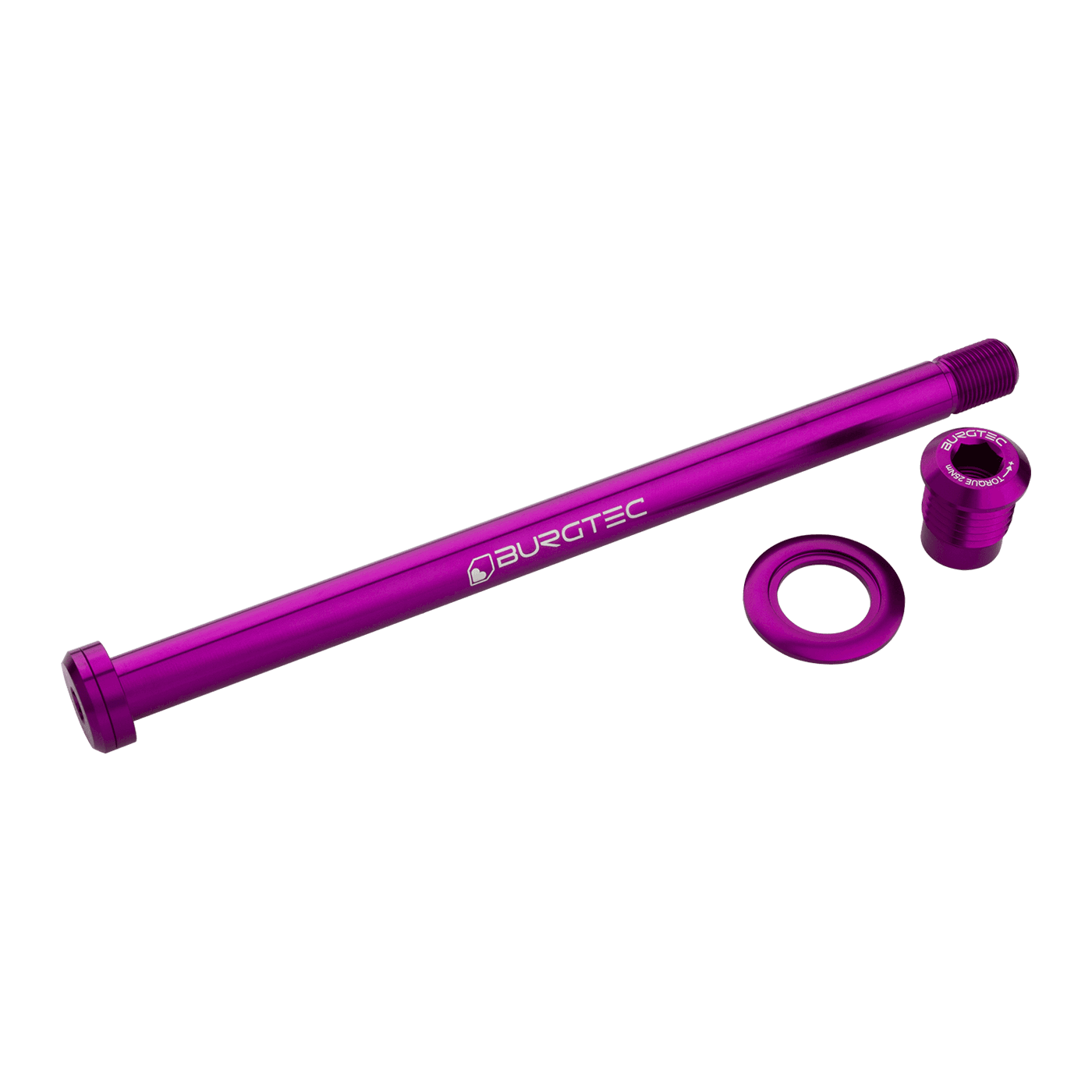 Burgtec Trek 184.5mm Rear Axle — detail view 4