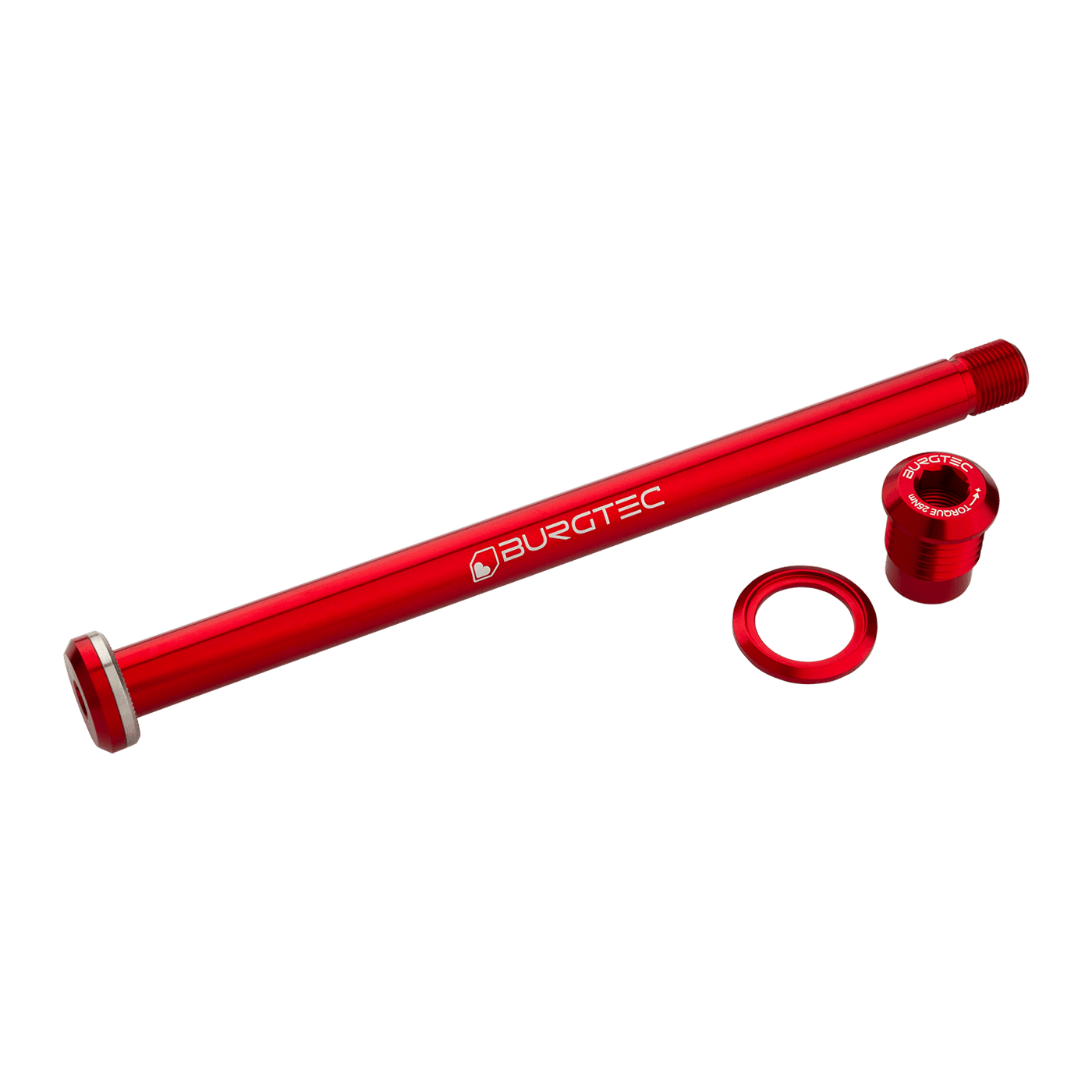 Burgtec Yeti 174mm Rear Axle — detail view 2