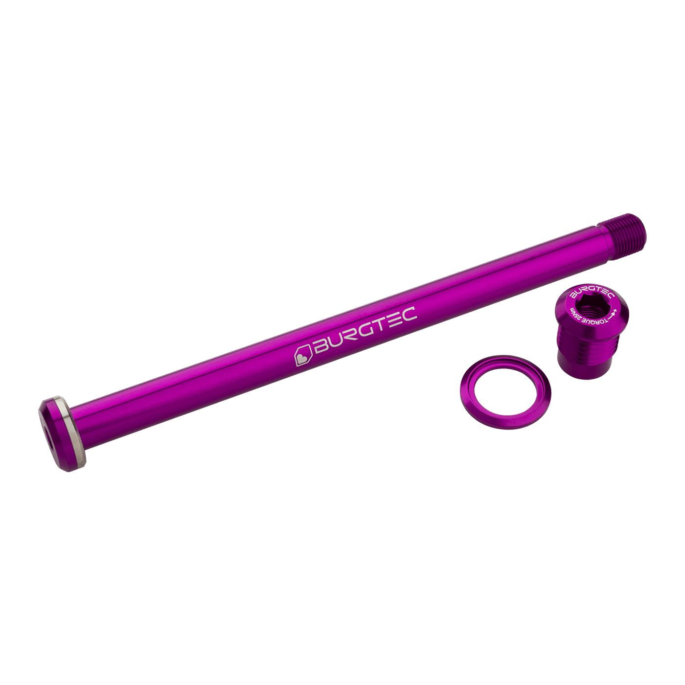 Burgtec Yeti 174mm Rear Axle — detail view 4