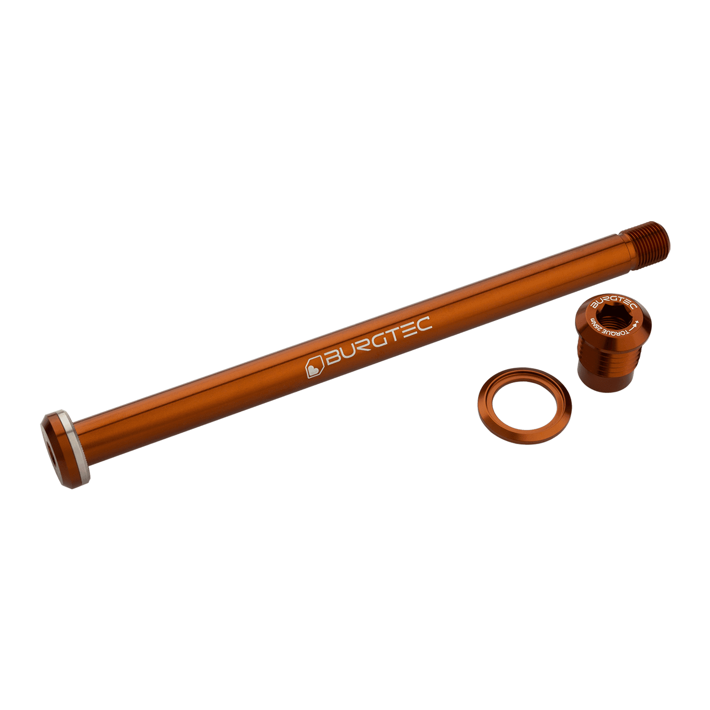 Burgtec Yeti 174mm Rear Axle — detail view 5