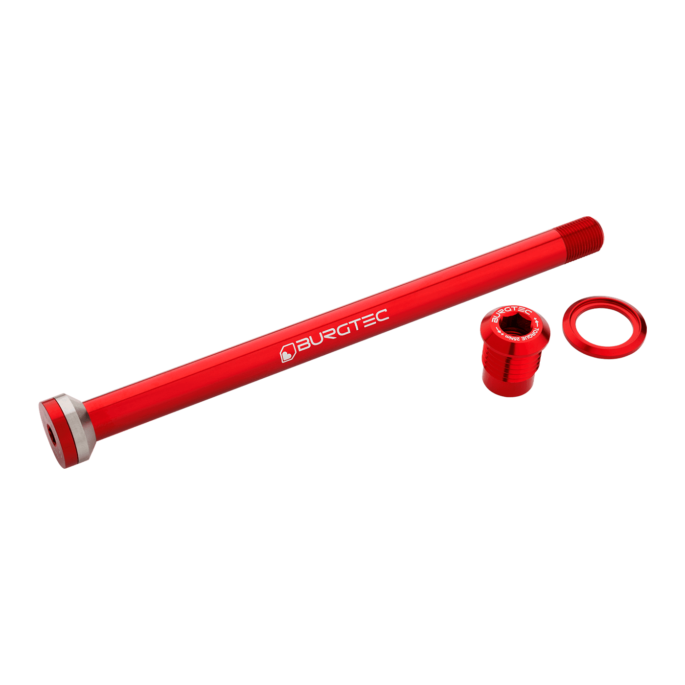 Burgtec Transition 175mm Rear Axle — detail view 2