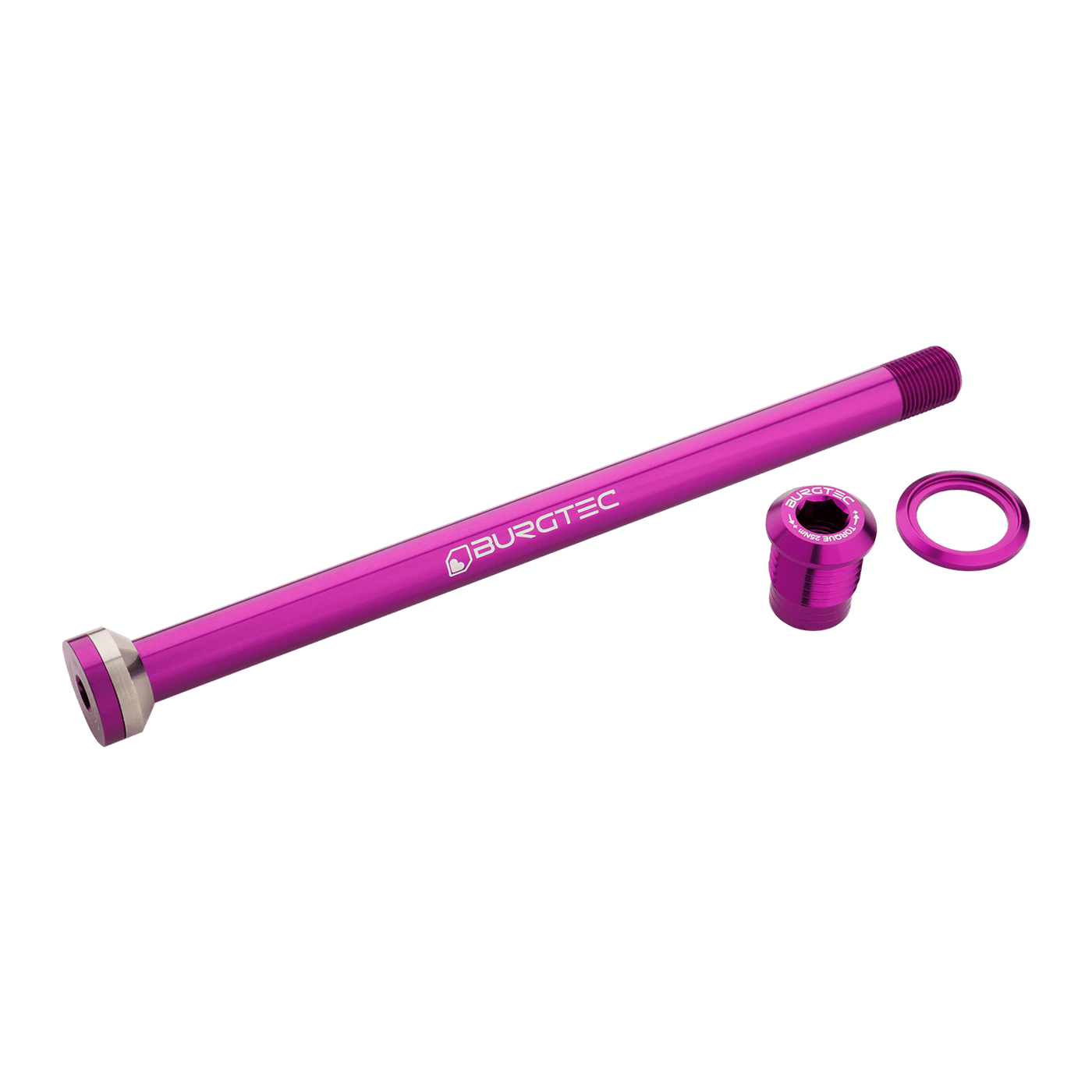 Burgtec Transition 175mm Rear Axle — detail view 4