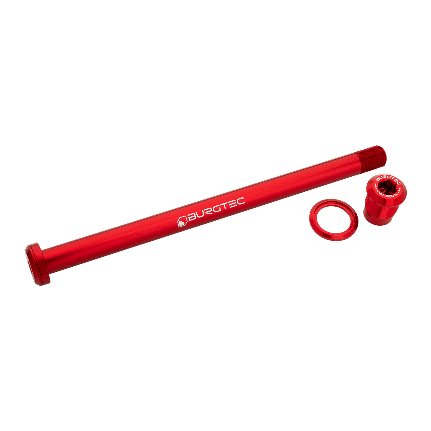 Burgtec Pivot 185.3mm Rear Axle — detail view 2