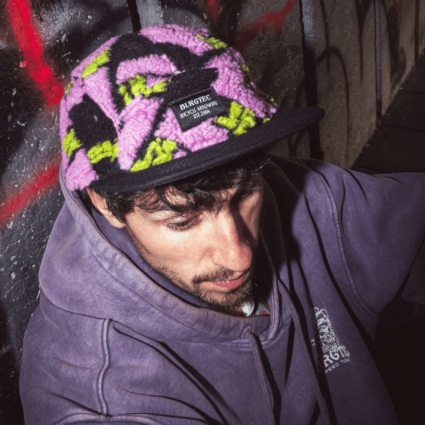 Burgtec Renegade Sherpa Five Panel — detail view 4