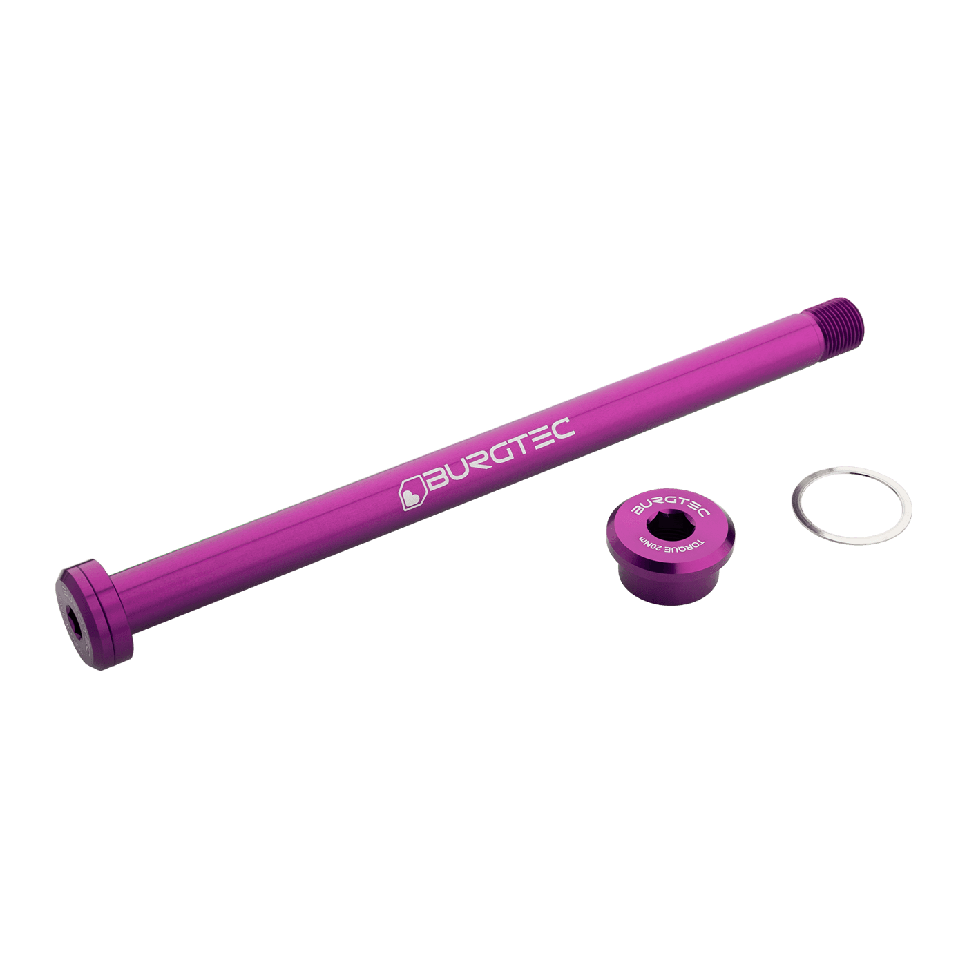 Burgtec Rocky Mountain 173mm Rear Axle — detail view 4