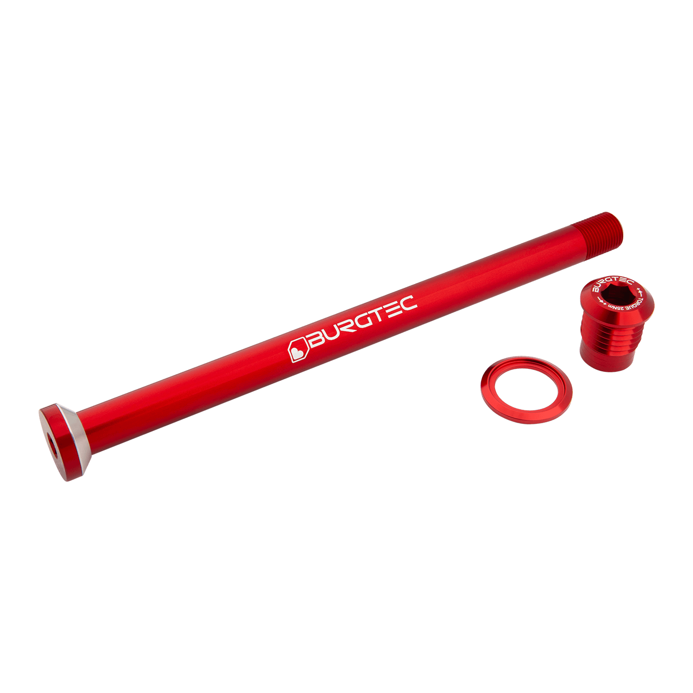 Burgtec Amflow 174mm Rear Axle — detail view 2