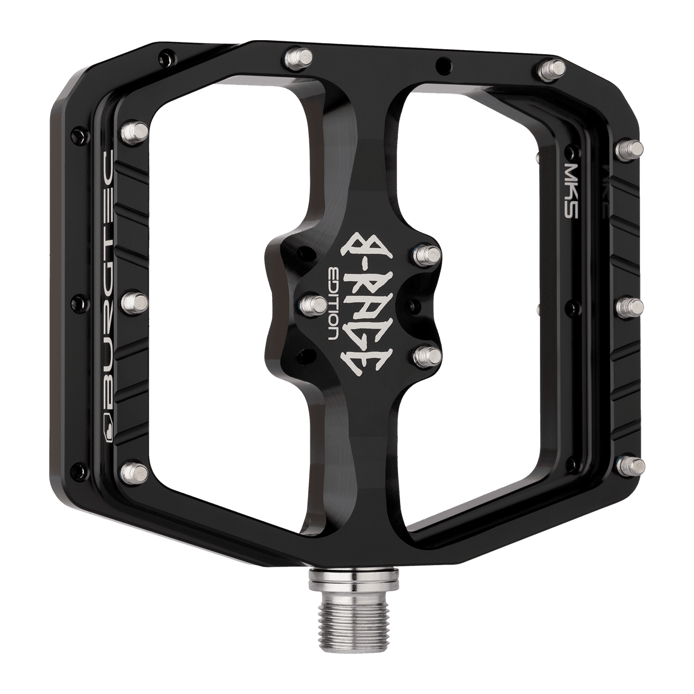 Burgtec Penthouse Flat MK5 B-Rage Edition Pedals — detail view 2