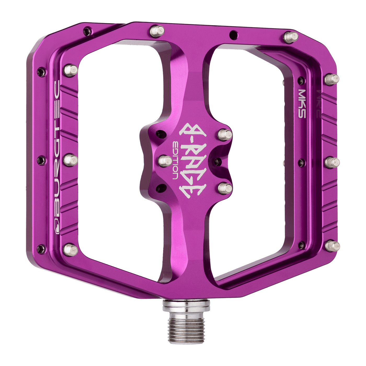 Burgtec Penthouse Flat MK5 B-Rage Edition Pedals — detail view 8
