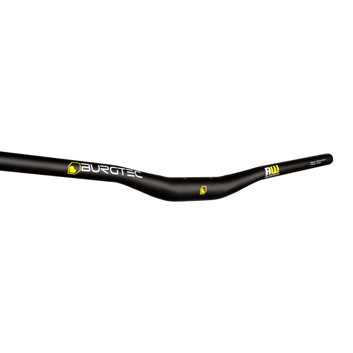 Burgtec Ride Wide Alloy Enduro Handlebar — detail view 2