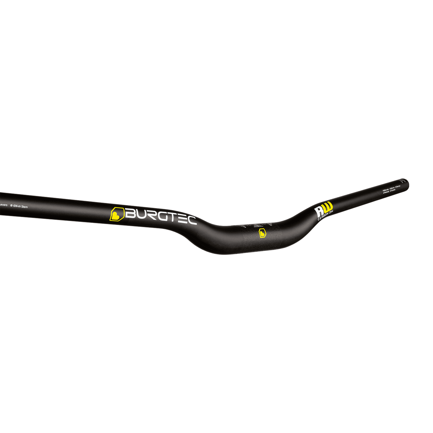Burgtec Ride Wide Carbon DH Handlebar — detail view 2