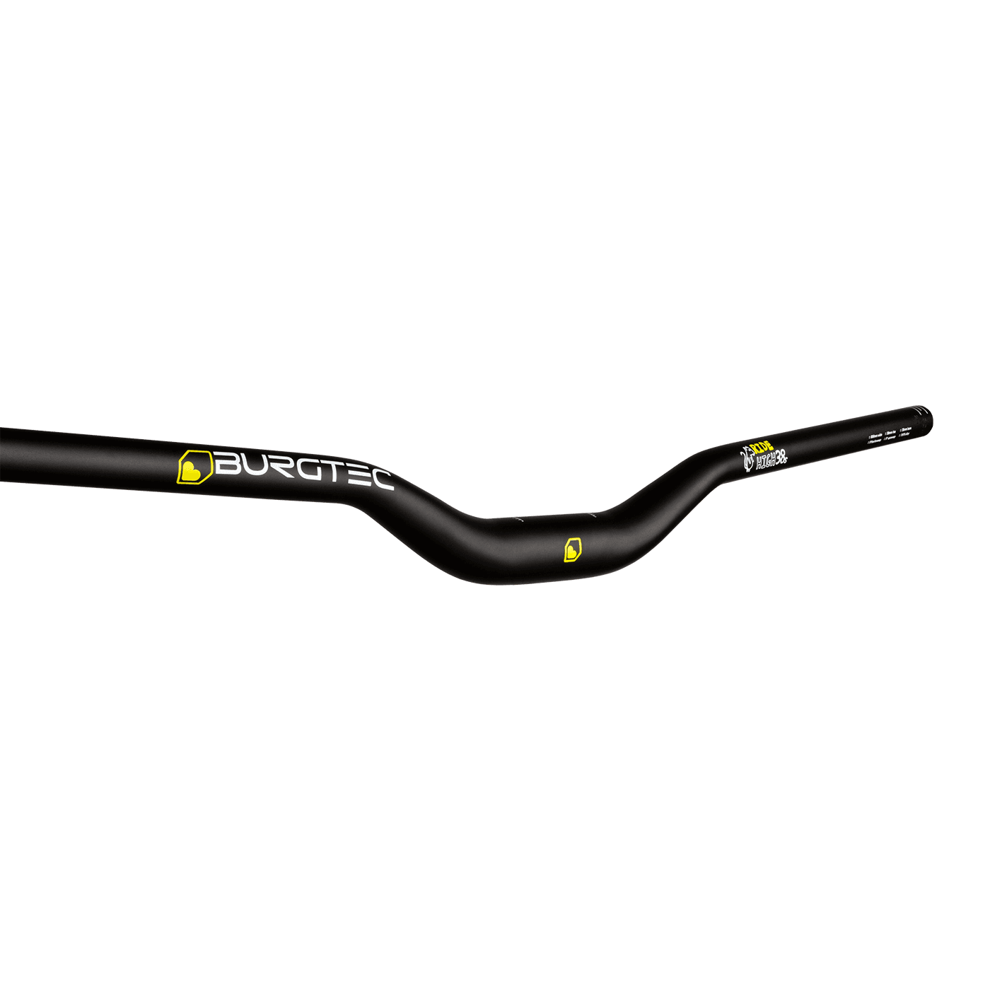 Burgtec Ride High Josh Bryceland Signature Alloy Handlebar — detail view 5