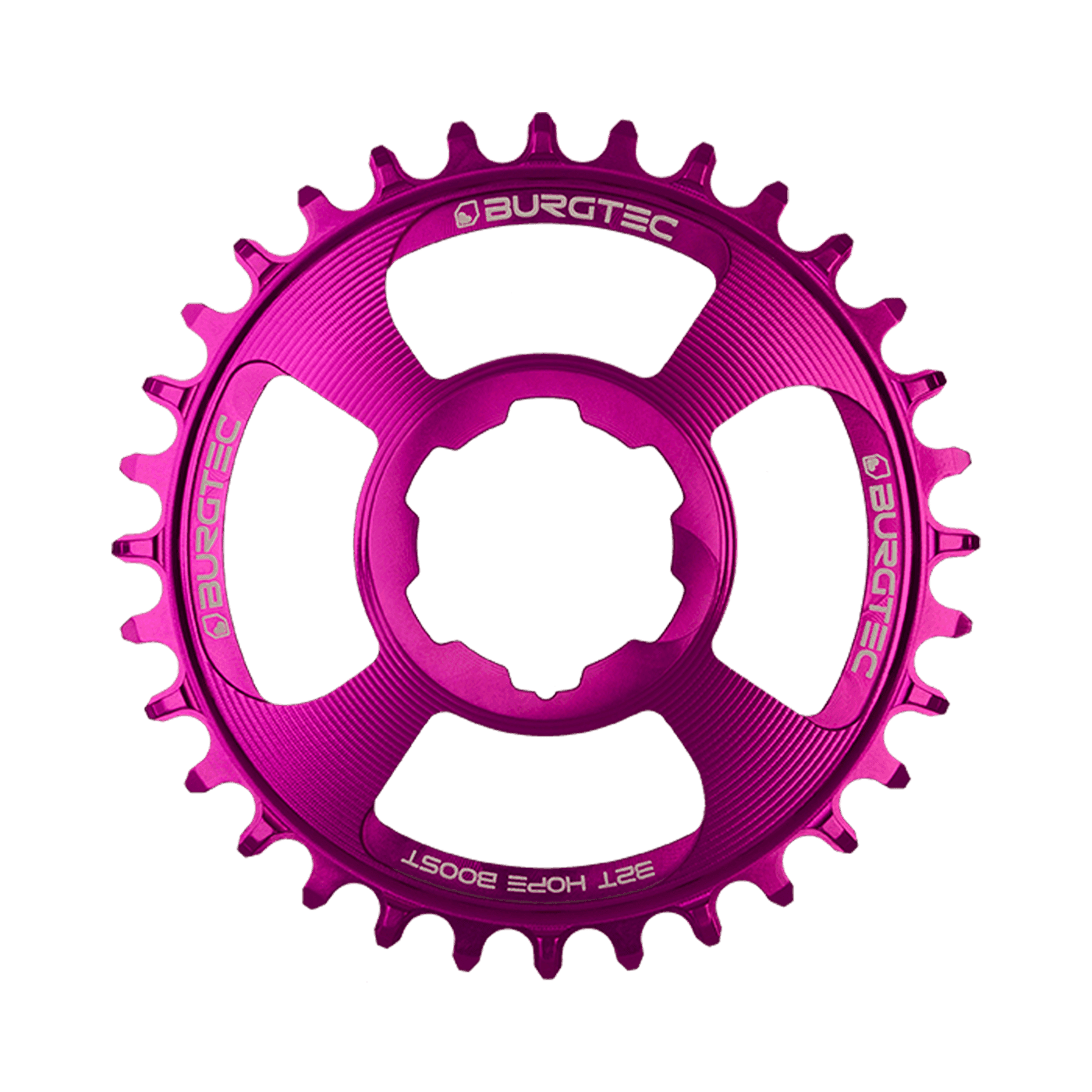 Burgtec Thick Thin Chainring for Hope Boost Direct Mount — detail view 4