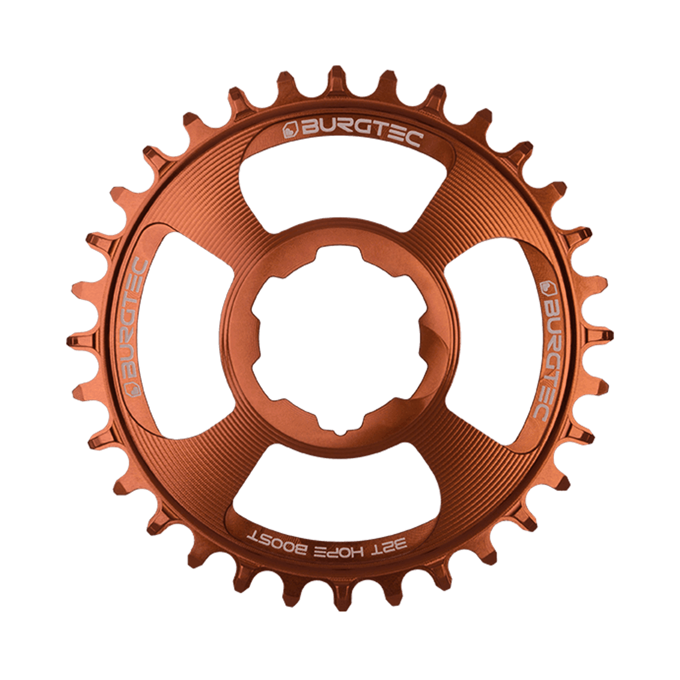Burgtec Thick Thin Chainring for Hope Boost Direct Mount — detail view 5