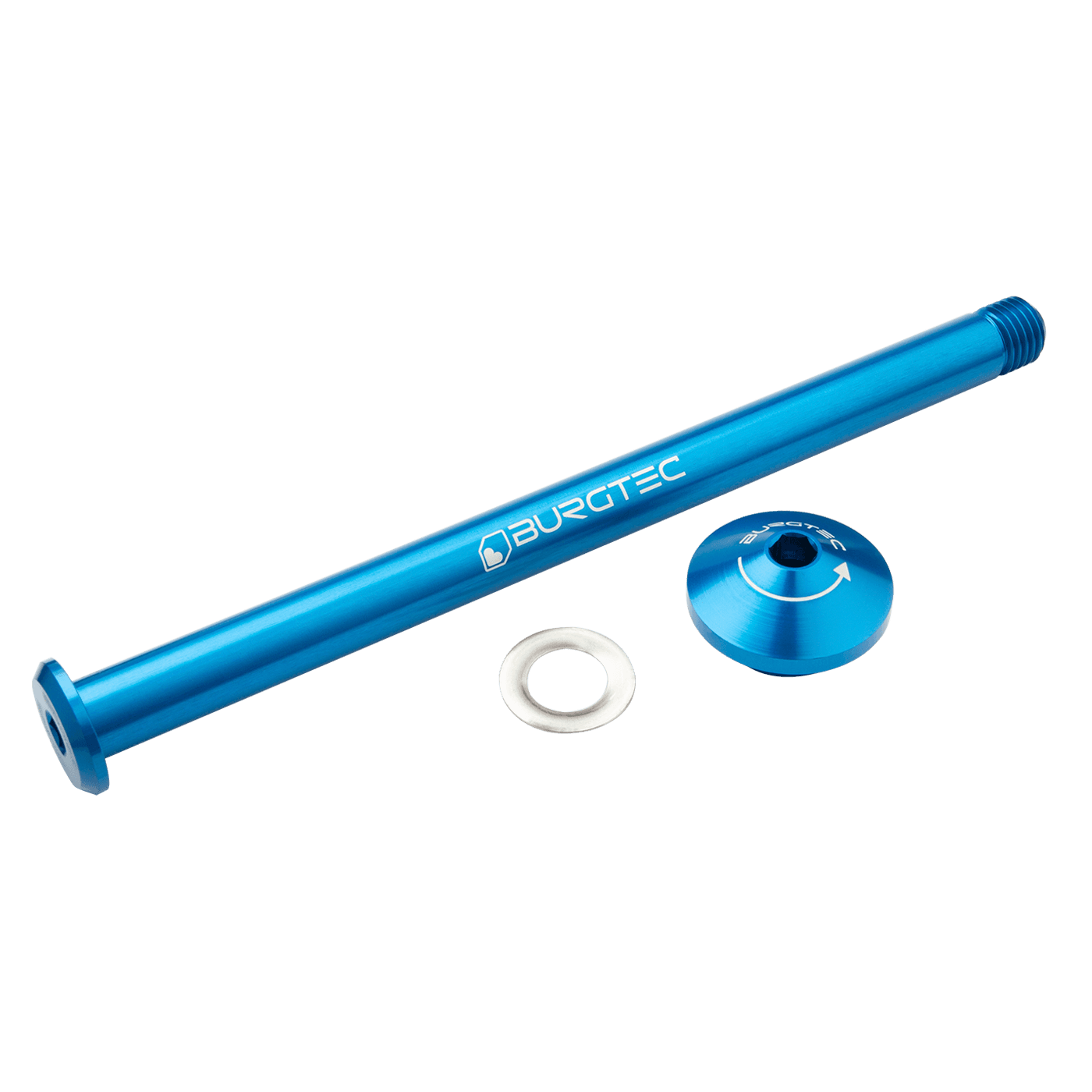 Burgtec Yeti 171mm Rear Axle — detail view 3