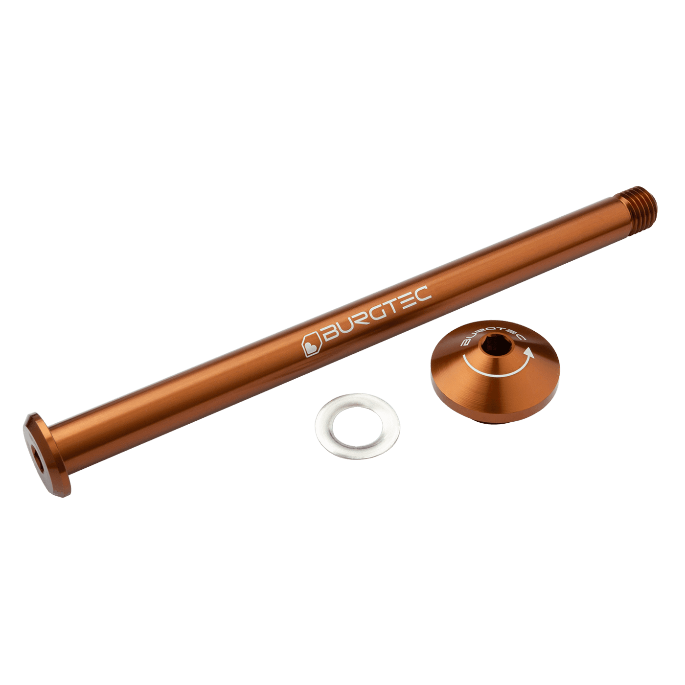 Burgtec Yeti 171mm Rear Axle — detail view 5