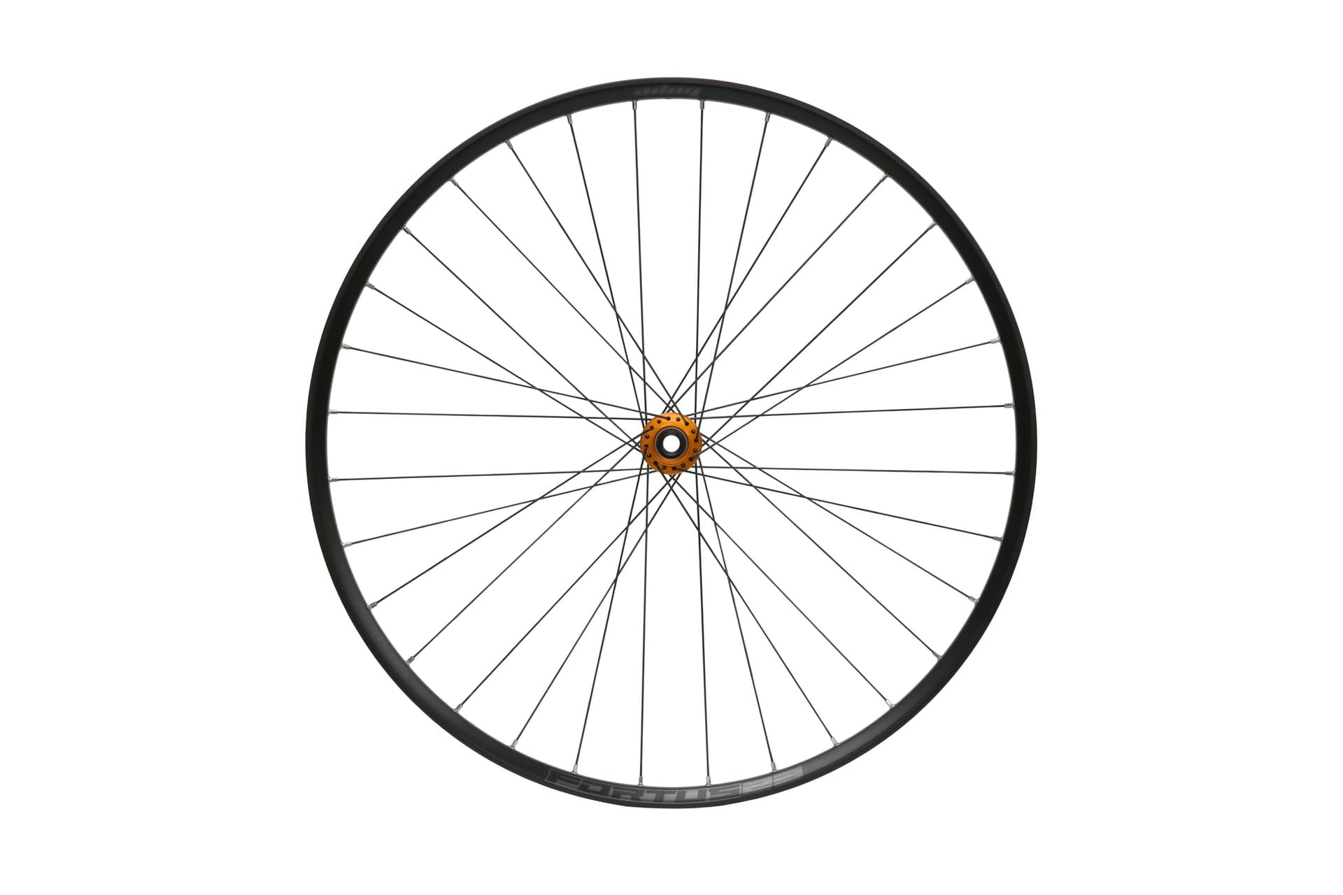 Hope Front 27.5 Fortus 23W - Pro 5 Centre Lock - Orange- 100 x15mm — product photo