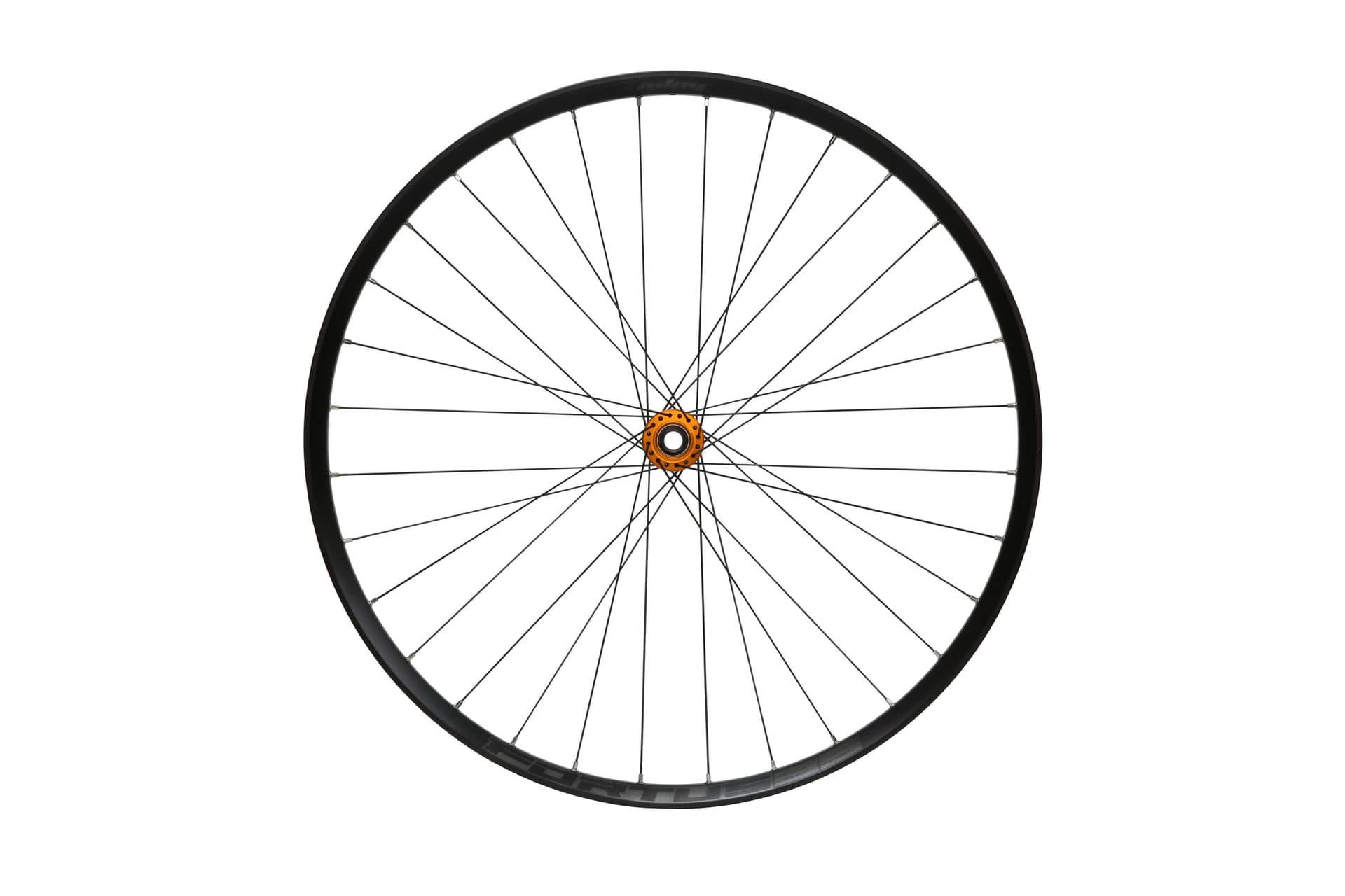 Hope Front 27.5 Fortus 35W - Pro 5 Centre Lock - Orange- 100 x15mm — product photo